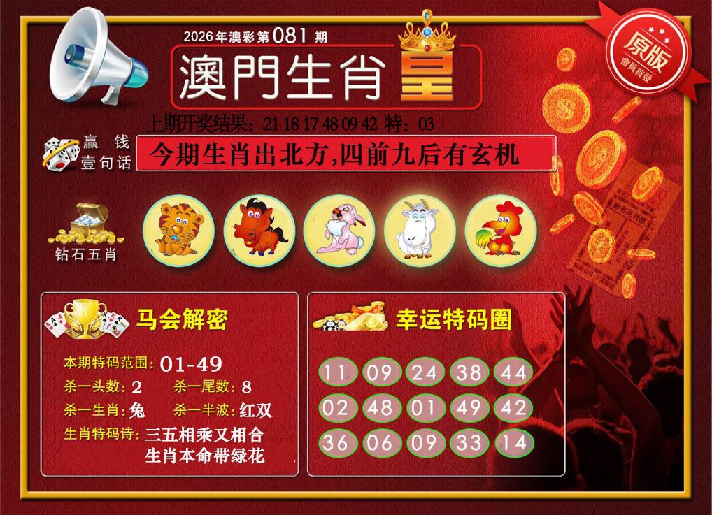 081期澳门生肖皇[图]